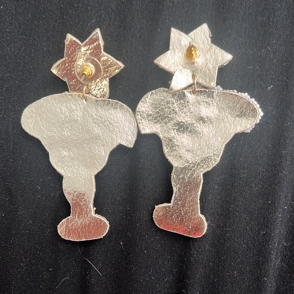 Earrings, margaritas handmade - Picture 4 of 4